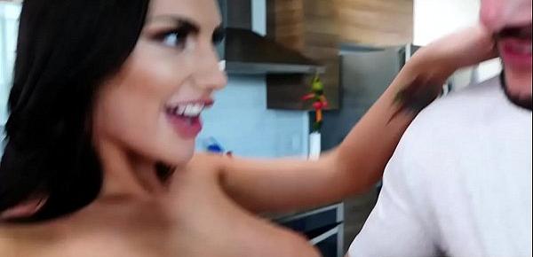  August Ames goes crazy for cock - Naughty America
